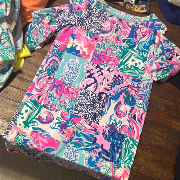 Colorful Patterned Dress - Picture 2 of 2